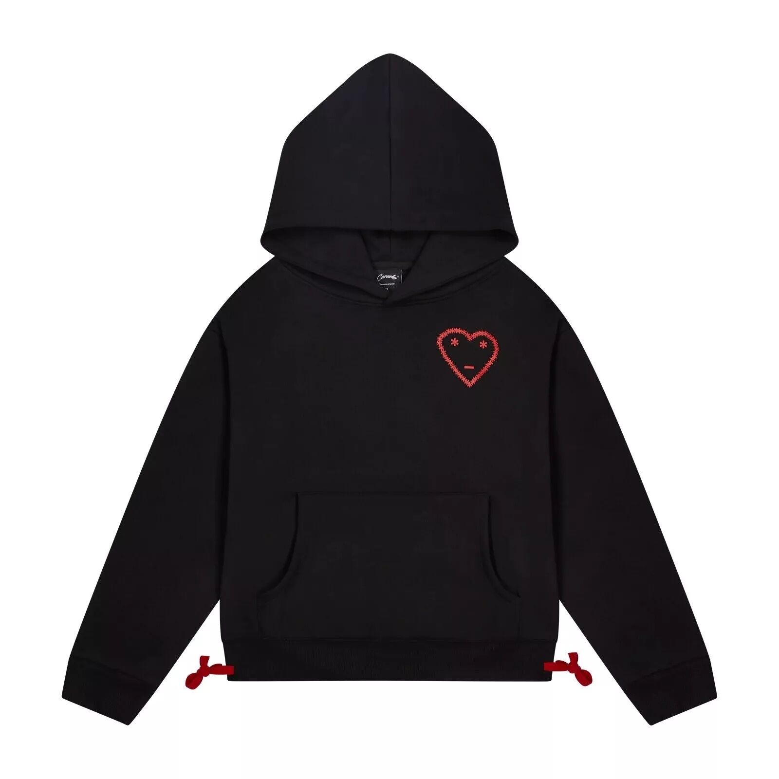 Carsicko Hoodie Black and Red Logo
